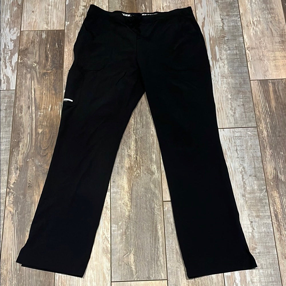 Women’s Black Scrub Pants by  Skechers